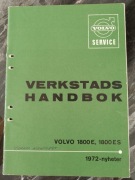 Volvo p1800 instrukcja techniczna