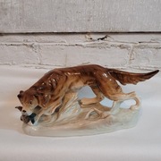 Royal dux, pies myśliwski, sygnatura