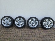 Oryginalne felgi aluminiowe 17" Volvo + opony całoroczne Nokian