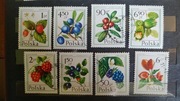 Znaczki seria -  Rośliny jagodowe