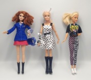 Lalki Barbie z ubrankami i akcesoriami 3 sztuki OKAZJA!