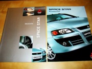 2 prospekty Mitsubishi Space Star Akcesoria 2003