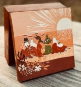 Szkatułka pudełko na prezent urodziny Muminki Muminek Włóczykij 