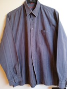 Koszula męska - paski - roz. L -