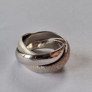 Srebrny pierścionek próba 925