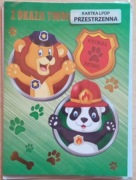 Psi Patrol karta urodzinowa przestrzenna Nowa