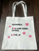 Torebka torba tote bag materiał non woven harry styles