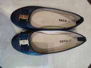 Baleriny MSMG rozmiar 38 granatowe