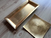 Tace tacki w kolorze złota 2 sztuki 