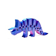 FIGURKA 3D ELASTYCZNA DINOZAUR DINOZAURY TRICERATOPS WIELOKOLOROWY 