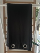 Ikea Hilleborg zaciemniające / blackout, ciemnoszary, 2 komplety (4 sztuki)