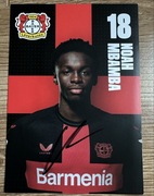 Noah Mbamba- oryginalny autograf karta 10x15 cm