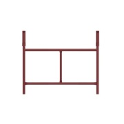 Połówka rusztowanie warszawskie budowlane ramko 