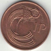Irlandia 1 penny pens 1996 - 20,32 mm - nr 2