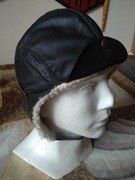 Czapka pilotka na motocykl.