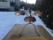 Stare dzwonki mosiężne do uprzęży końskiej. Janczary.