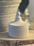 Pojemnik szkatułka z gipsu polimerowego