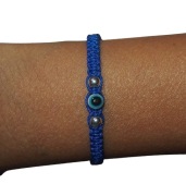 Bransoletka Szczęścia Oko Proroka i Hematyt Amulet ochrona
