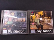 Gra tomb raider 3 i The last revelation na konsole playstation 1