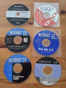 Stare programy komputerowe z lat 1997 - 2000 , zestaw 6 szt .