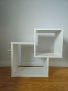 Półki na ścianę Meblik Duo White
