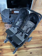 Wózek bliźniaczy X-lander X-Double Double Black