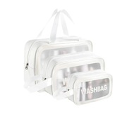 Kosmetyczka podróżna damska męska kosmetyczki organizer podróżny zestaw 3w1