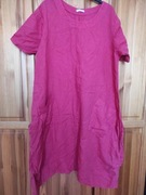 Lniana , oversizowa  sukienka 48/50/52