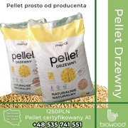 Pellet sosnowy 6 mm 