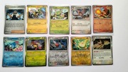 Pokemon TCG ZESTAW 10 KART HOLO / REVERSE + Zeraora Stellar Crown