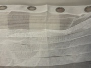 firana na tasmie 140x250 Voilage biała