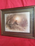 Stary obrazek reprodukcja 