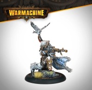 Kapitan Galina Lissya, the Winter Fox Warmachine Khador Old Umbrey 