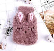 Termofor Gumowy Na Wodę Ogrzewacz W Pokrowcu