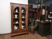 Śliczna  orzechowa witrynka serwantka  biblioteczka  905/2026