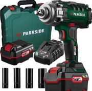 AKUMULATOROWY KLUCZ UDAROWY PASSK C4 ZESTAW AKU 4Ah+ŁAD NOWY 400 Nm MOCNY