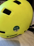 Kask ochronny rowerowy dla dzieci BTWIN Teen 520 typu orzeszek