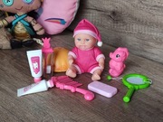 Lalka bobas z akcesoriami do pielęgnacji baby born simba