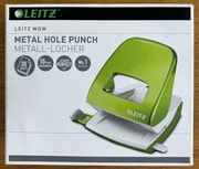 Dziurkacz biurkowy Leitz zielony 50081054, 30 kartek
