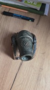 Mosiężny moździerz gabinetowy "Mortero Campana" - Ciężka miniatura