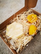 Zestaw upominkowy, świece i mydło 