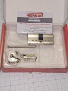 Wkładka antywłamaniowa HUSAR S8 30/30 nikiel satyna