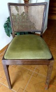 Krzesło z plecionką vintage!