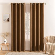 Zasłony zaciemniające KAWOWE 140X245 cm - 2 szt.