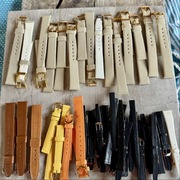 Komplet pasków do zegarków – męskie i damskie – vintage, NOS komplet 6