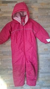 Kombinezon h&m jednoczęściowy różowy z kapturem 1.5- 2.lata 86/92