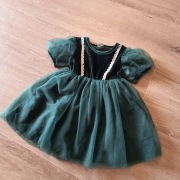 Sukienka tiulowa wróżka elf leśny 2-3 lata