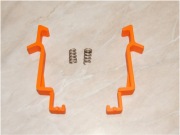 Klamra, zapięcie pokrywy sokowirówki Predom–Mesko SW–3