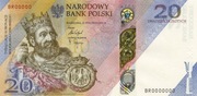 Banknot 20 złotych tysiąclecie koronacji Bolesława Chrobrego 20 zł