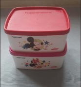 Tupperware Pojemniki Disney Mickey and Minnie 2 x 500 ml
